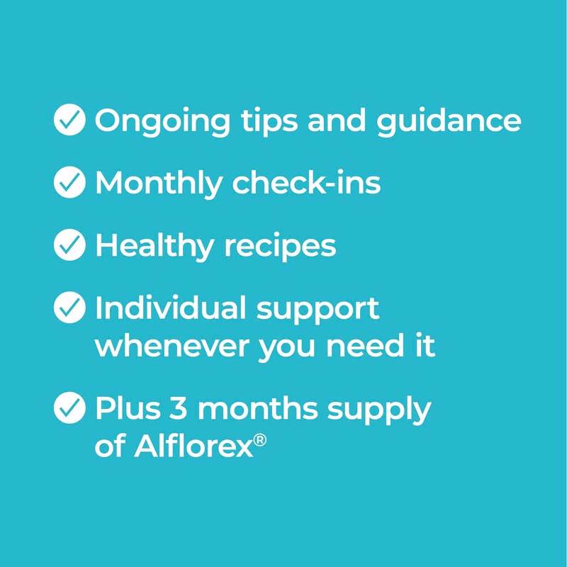 PrecisionBiotics Alflorex + Calcium 12 Week Plan - Daily Gut