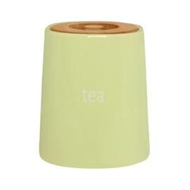 Premier Housewares Tea Canister, Container, Dolomite - Green