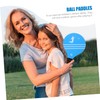BESPORTBLE 2pcs Beach Ball Paddle Durable Wooden Paddles for Adults