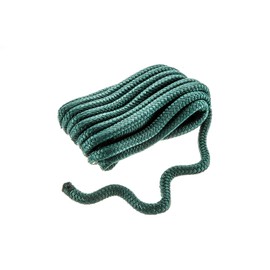 Seachoice Double-Braid Nylon Dock Line w/Eye Splice, Pre-Shrunk, Heat Stabilized, 1/2 in. X 20 Ft., Forest Green