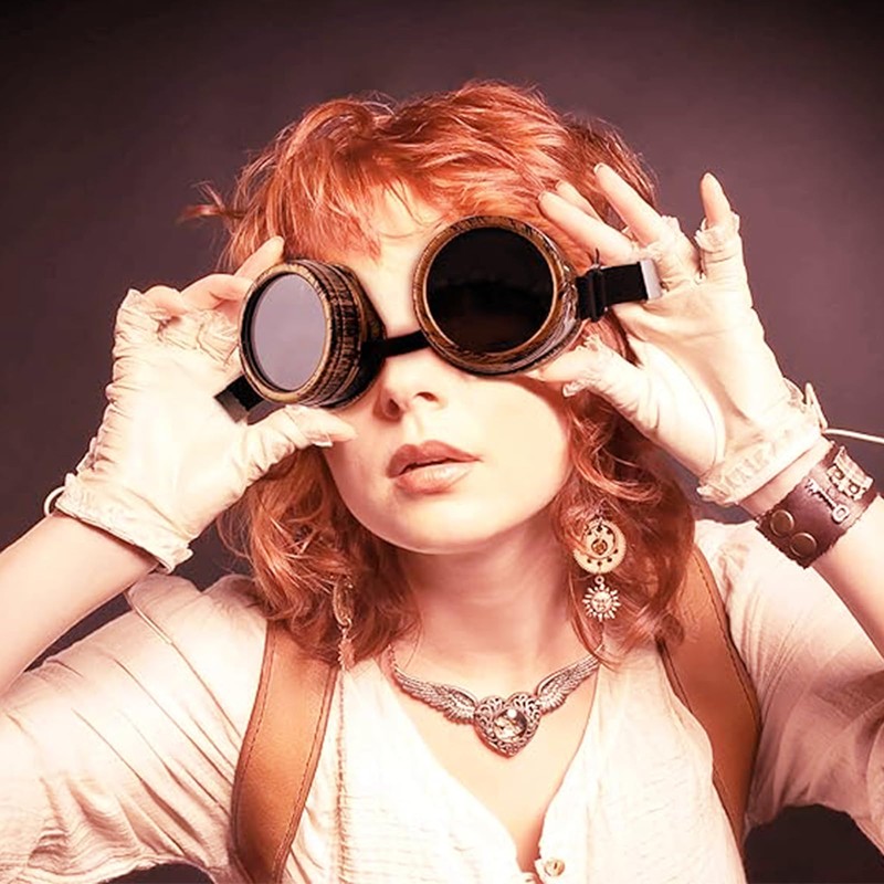 Vintage Victorian Steampunk Goggles Unisex Vintage Style Steampunk Gothic Style