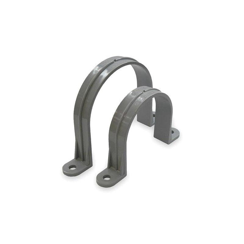 Cantex 5133740 Two Hole Conduit Strap, Pvc, 6.3 In. L
