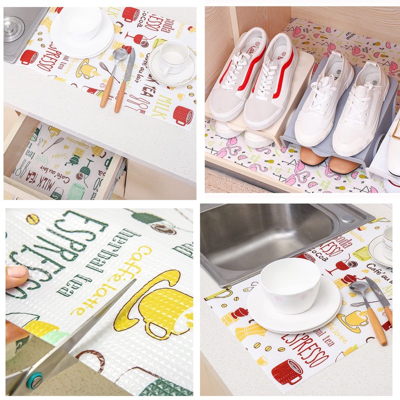 Drawer Liner 2 Roll Shelf Drawer Liners Cupboard Liners Kitchen