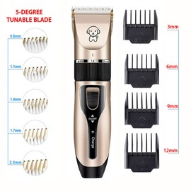 Unbranded Pet DogHair Clipper Electric Hair Cutting Machine Professional Trimmer Cordless