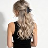 Shining women's hair claw clip suitable for curly or straight