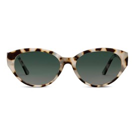 Peepers by PeeperSpecs Women's Villa Round Polarized Sun, Chai Tortoise, +0.00
