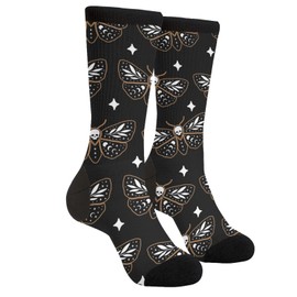 Men's Novelty Funny Moth Socks Crazy Socks Fashion Casual Socks