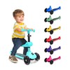 SereneLife 3 Wheel Scooter for Toddlers & Kids, Foldable Seat,