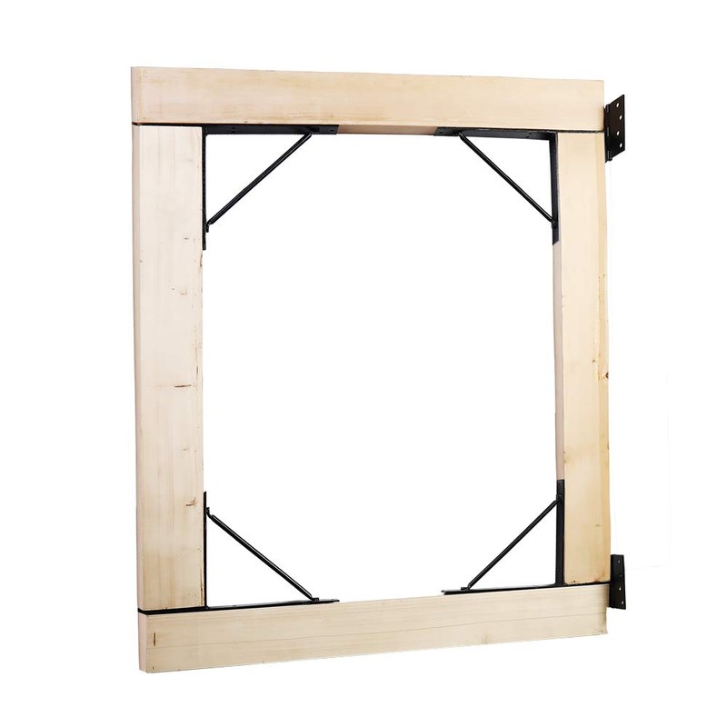 Mofeez Gate Corner Brace Bracket No Sag Kit for Shed
