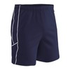 CHAMPRO Header Lightweight Soccer Shorts, Navy Body, Navy Body, White