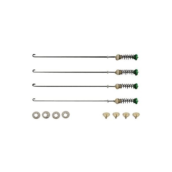 Suspension Rod Kit Replacement For Whirlpool WTW5640XW3 WTW5700AC0 WTW5700XL0 WTW5700XL1