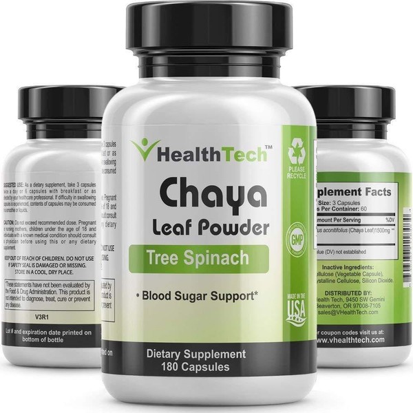 Chaya (Tree Spinach) - Leaf Powder - Blood Sugar Support - Blood Circulation –