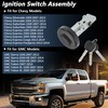 X AUTOHAUX No.19120038/15794826 Ignition Lock Cylinder and Door Lock for