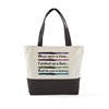 CafePress Flute Fairytale Canvas Tote Top Zipper Closure