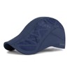 Baynetin Men's Peaked Cap, Flat Cap, Adjustable Quick-Drying Mesh, Breathable