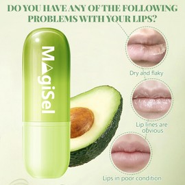 Hydrating Lip Balm, Pack of 3 Moisturising Lip Mask, Moisturises for Dry Lips, Lip Balm, Lip Sleeping Mask, Nourishing Lip Care for Whitening Lip Wrinkles