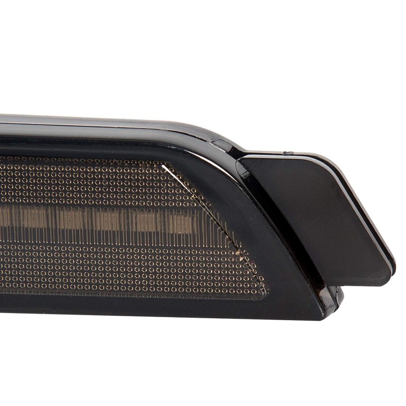 ECOTRIC Side Marker Light Compatible with 2010-2015 Chevy Camaro Amber/Red