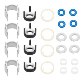 4 Set Fuel Injector Seal Repair Kit 06H998907A Fit for A3 A4 A6 Q3 TT Beetle Golf Jetta Passat Tiguan 06J998907 06G998907