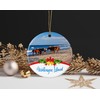 Assateague Island Christmas Ceramic Ornament, Assateague Island in Maryland/Virginia, Us