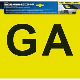 Lampa 65360. Kennzeichnung ga hinten, Fahren mit