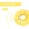 Bojueshaw Cute Sunflower Cat Recovery Collar,Soft Adjustable,Cute Post-Surgery Cone Collar