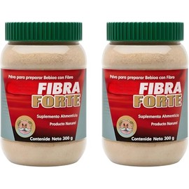 Fibra Forte 300 Polvo Natural Bebida Mezcla Salvado Maguey Algas Marinas Vitaminas Apoyo Digestivo Saciedad Tránsito Intestinal Bienestar Abdominal