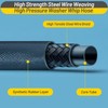 NuFlySic Pressure Washer Whip Hose Power Washer Jumper Hose for