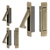 Pocket Door Pull Handle, Edge Pull, Professional Stainless Steel 304,