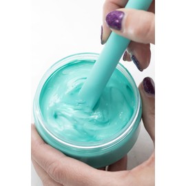 DGAGA Chalk Paste Mini Squeegee with Rubber Sticks Set, 5PCS Self Adhesive Screen Stencil Squeegees Screen Printing Scraper Tools for applying Chalk Paint or Ink, Crafts, DIY Projects