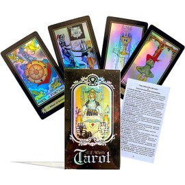 Linian 78 Tarot Cards Deck Set Board Game Playing Cards Family Party Cards Game