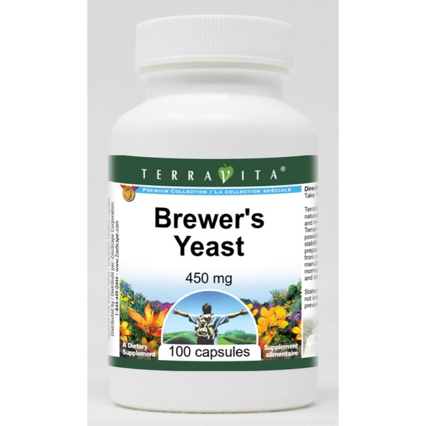 Brewer's Yeast - 450 mg (100 Capsules, ZIN: 512857) -