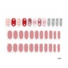 LabTabBa 34pcs Gloss Nail Strips, UV-Free Nail Stickers, Nail Polish