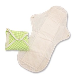 (2+1) 2 cloth sanitary pads overnight / Washable cotton sanitary pads, 2 cotton sanitary pads overnight (waterproof) / (2+1) 천생리대 오버나이트2장 / 빨아쓰는 면생리대, 면생리대오버나이트2장(방수)