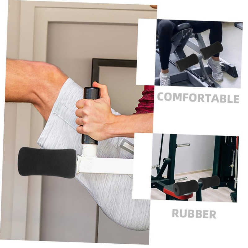 BIUDECO Replacement Foot Pads Rollers for Gym 4pcs Foam Covers
