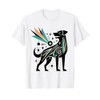 Midcentury Mid Century Dog Retro Atomic Age Space Modern T-Shirt