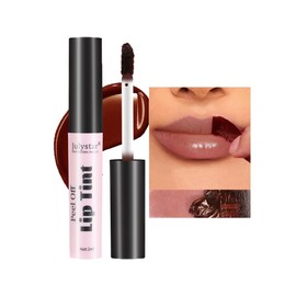 Lip Stain Peel Off Lip Stain Lip Tint, Long Lasting Tattoo Color Lip Gloss Waterproof Transfer Proof Matte Finish Lip Tint Stain Non-stick Cup Nude Liquid Lipstick For Women Girls