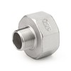 TAISHER 2PCS 304 Stainless Steel Pipe Fitting, Reducer Adapter, 1/2"