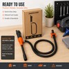 Battery-Powered Fuel Transfer Pump with Hose – Portable Electric Siphon