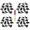 48PCS Scratch Art Card Creative Dinosaurs Scratch Art Paper with
