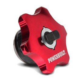 Powerbuilt 1/4-Inch Drive Finger Ratchet, Dual-Sided for 1/4-Inch Sockets and Hex Bits, 36-Tooth Reversible Mechanism, Compact and Lightweight with Red Anodized Finish - 941248
