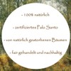6 large pieces (approx. 60 g) Palo Santo - certified