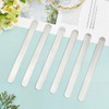 Beebeecraft 6Pcs Bracelet Blanks 6.7x0.8 Inch 304 Stainless Steel Bangle