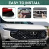 Rebvugr Front Grille Rear Tailgate Skull Emblems, Car Emblem Badges,
