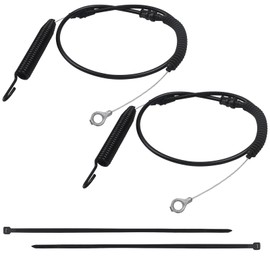 LCMLA 946-05124A 746-05124A Deck Engagement Cable,Replacement for MTD Craftsman Huskee Troy Bilt Murray Lawn Mower Replaces 746-05124 946-05124 (2 Pcs)