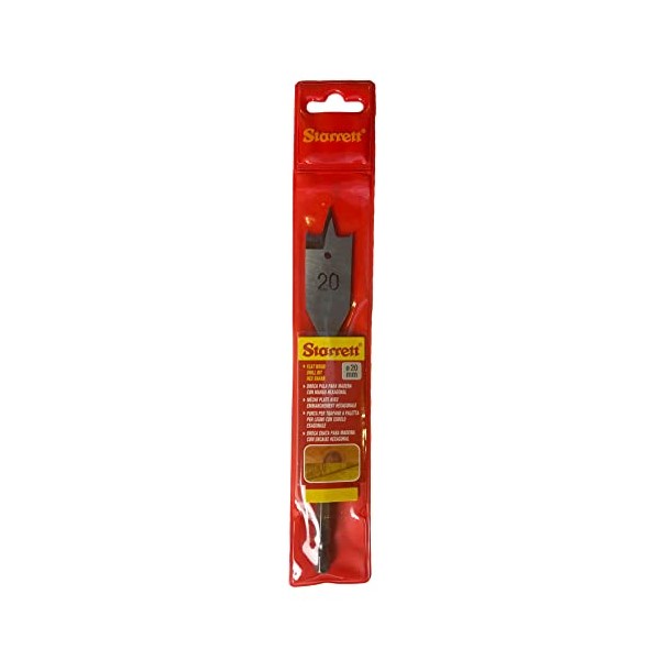 Starrett Flat Wood Drill Bit - 20X152MM KFWD20A High Speed