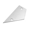 PATIKIL Fret Rocker Leveling Tool with 2 Holes Stainless Steel