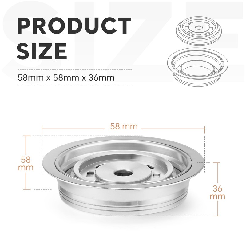 Reusable Vertuoline Converts for Nespresso Pod Vertuo Pop Next Adapter