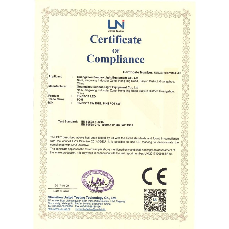 TOM LED Pinspot Light, 6 W Cool White & Warm