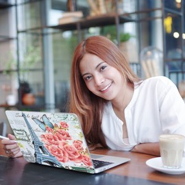 AORTDES Reusable Protective Film for Sticker Skin Laptop Netbook 11.6 13 13.3 14 15 15.6 Inch Skin Sticker and Cover Decal Iron Tower It-NEK-24