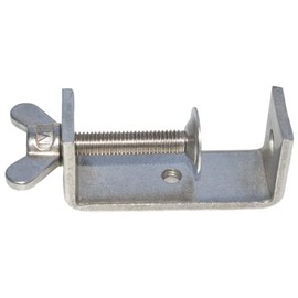 2PCS 304 Stainless Steel C Clamps Wide Jaw Opening Tiger Clamp With Wing Bolts(Wing 75mm(2PCS))